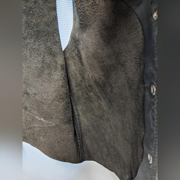 Vintage Leather Riding Vest - Picture 5 of 6